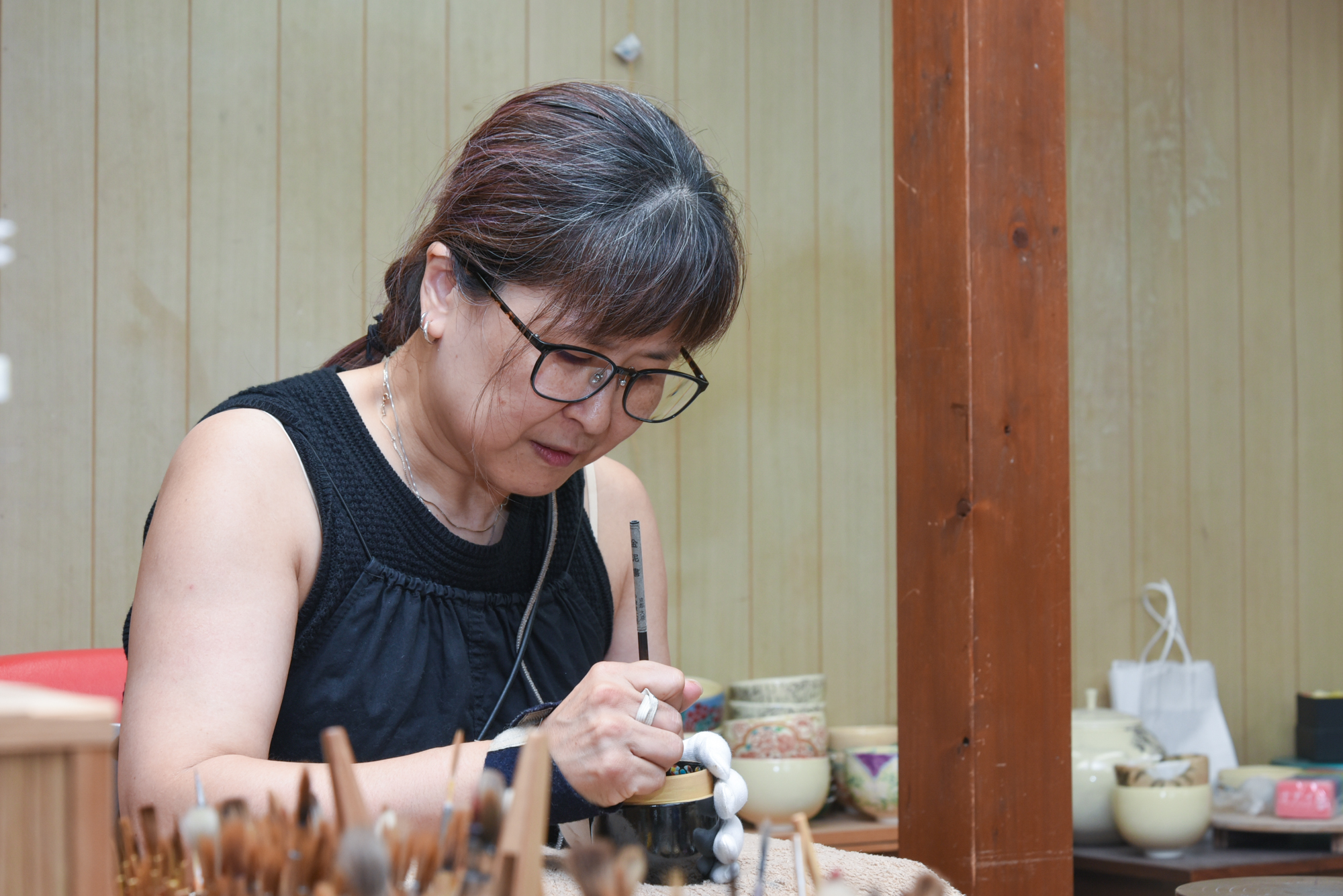陶芸家杉田眞龍ヨコ