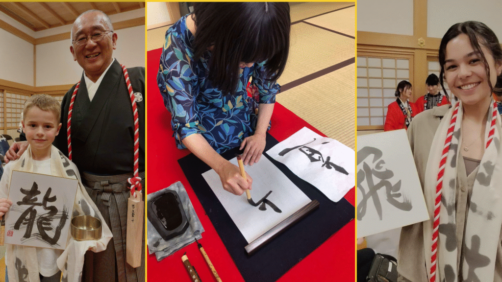 Private Japanese calligraphy experience in Nagoya