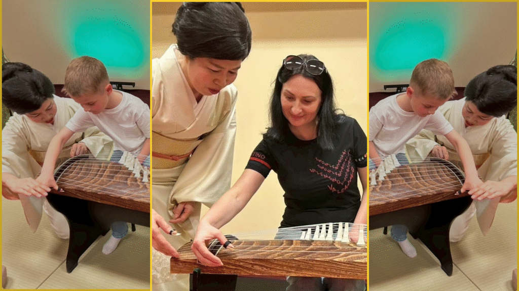 Private koto lesson with a professional musician in Nagoya